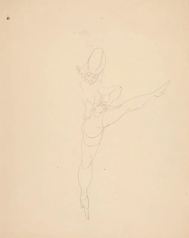 Vaudeville Dancer by Charles Demuth - Canvas Print