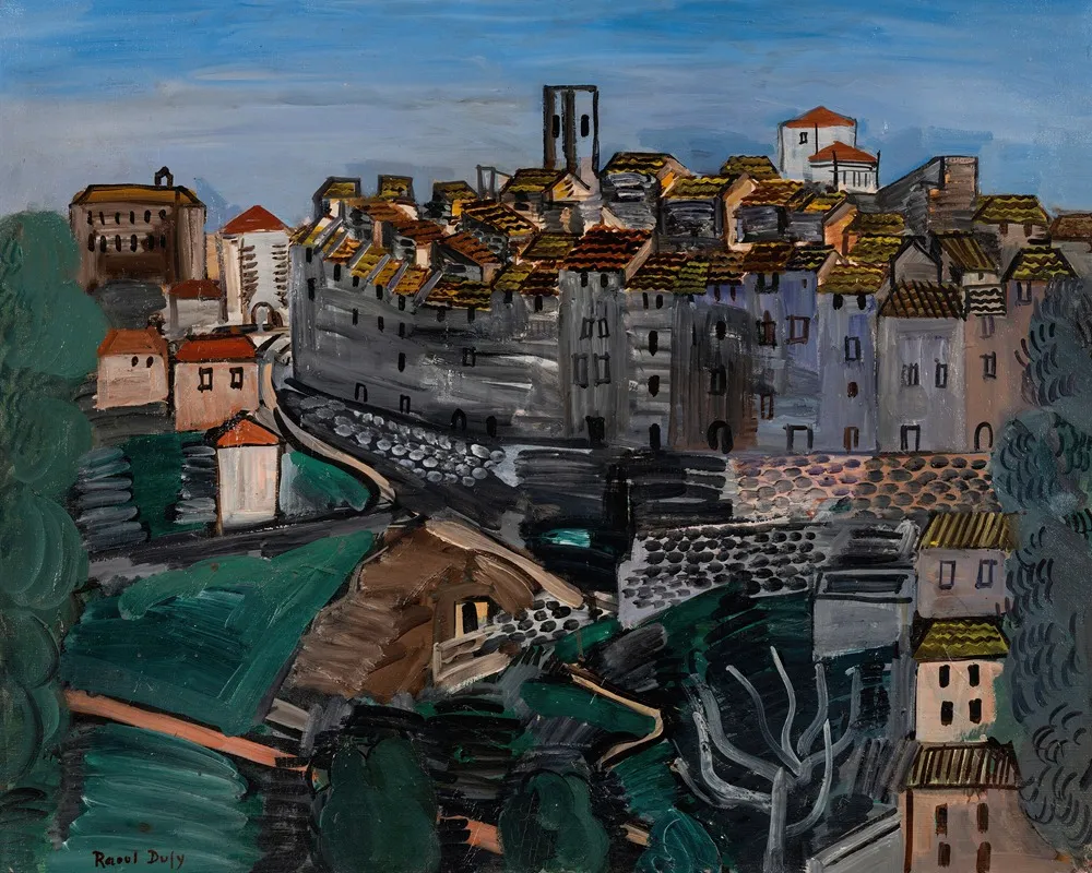 Vence by Raoul Dufy - Canvas Print