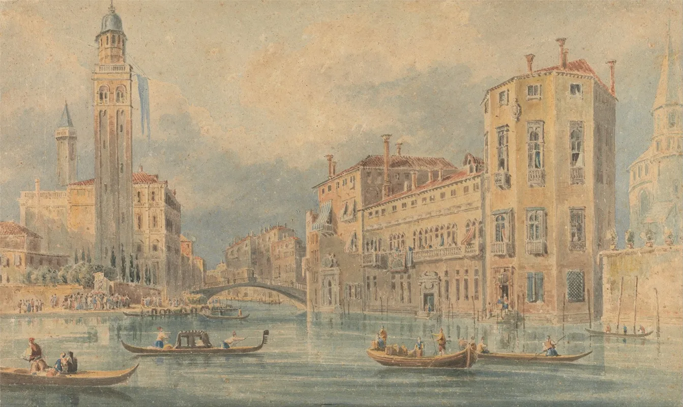 Venetian Fantasy by John Henderson - Canvas Print