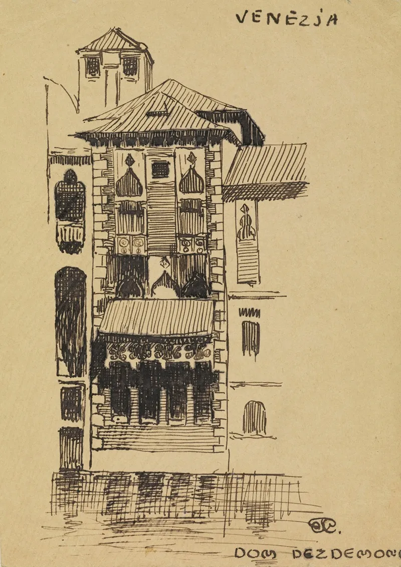 Venezia 9 by Tadeusz Cieślewski - Canvas Print