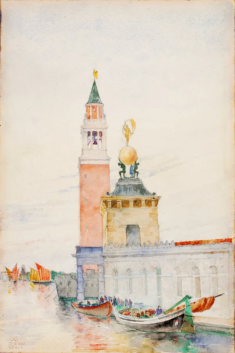 Venice 12 by Cass Gilbert - Canvas Print