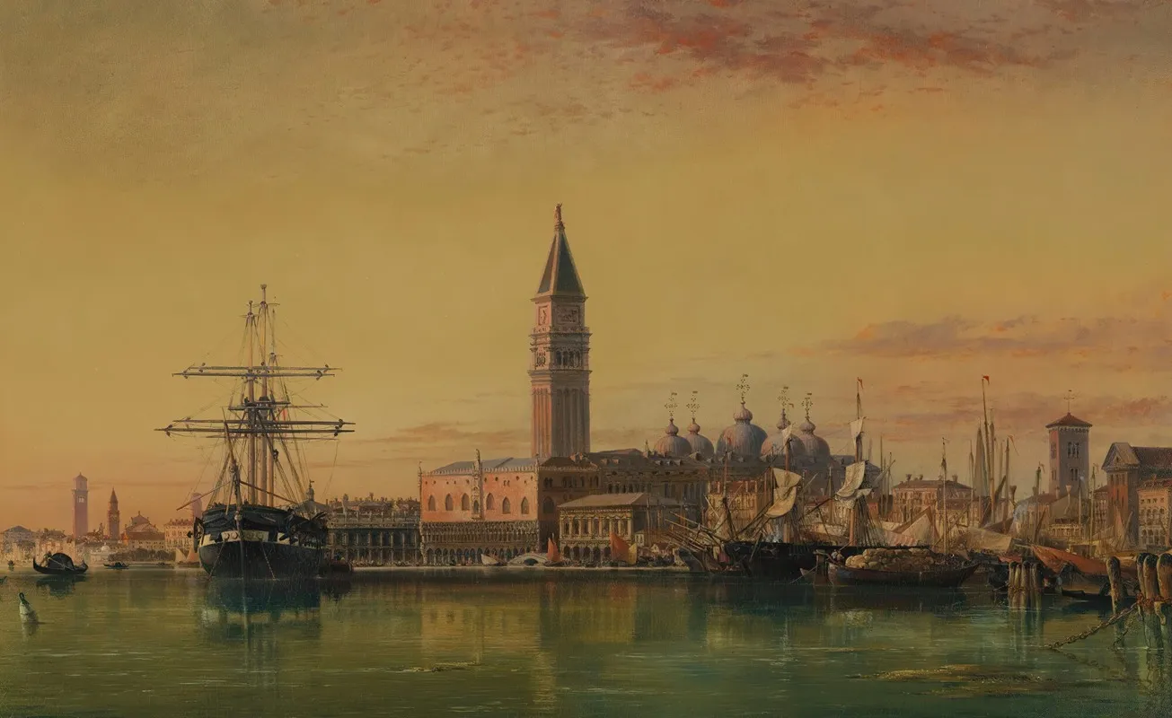Venice 19 by Edward William Cooke - Canvas Print