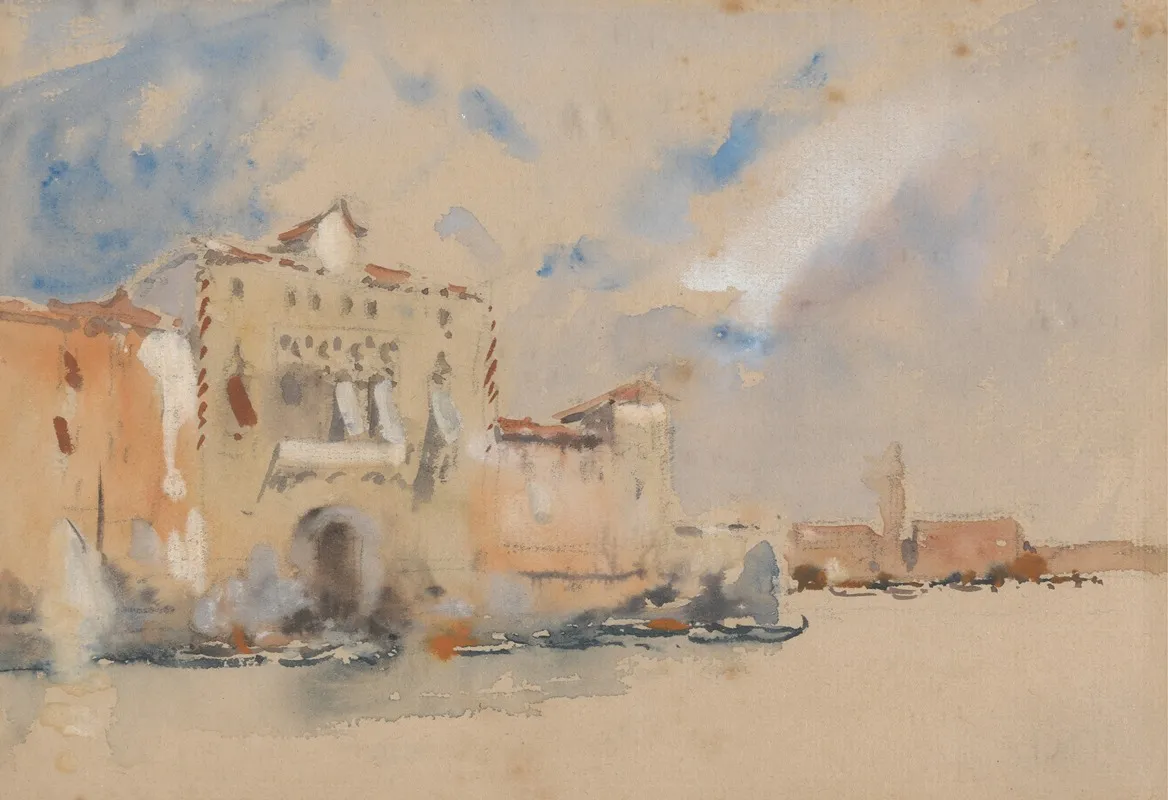 Venice 34 by Hercules Brabazon Brabazon - Canvas Print
