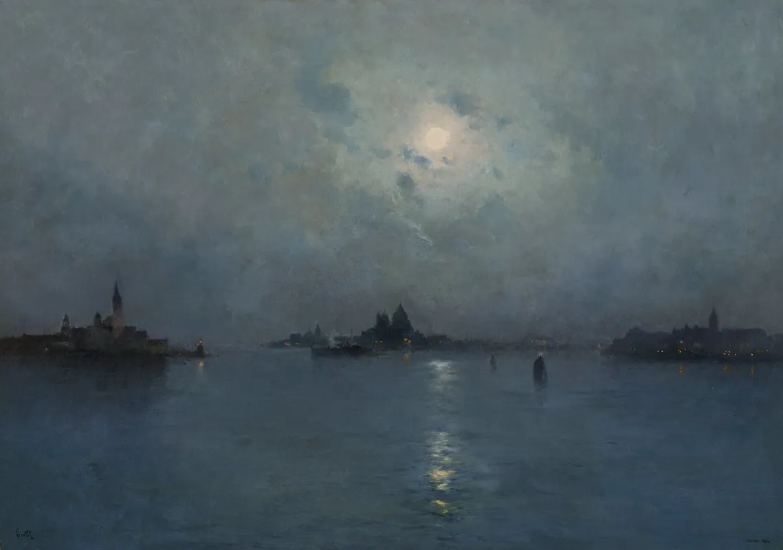 Venice 56 by Marie-Joseph-Leon Clavel (Iwill) - Canvas Print