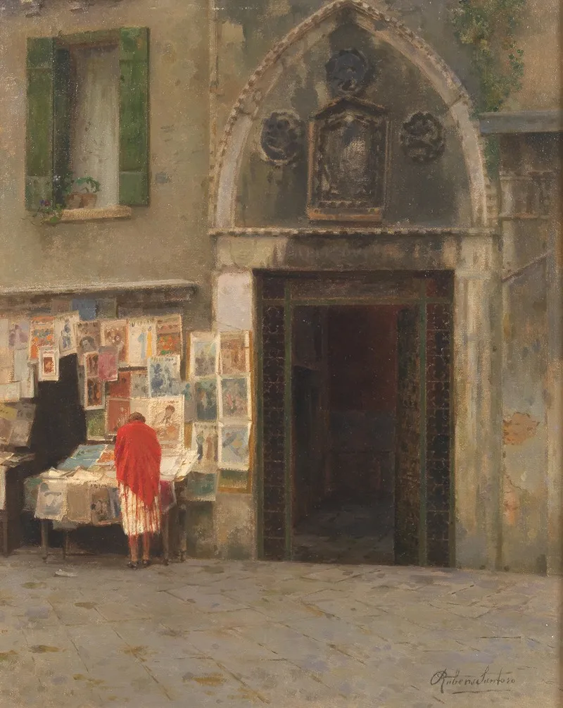 Venice Colourful Prints by Rubens Santoro - Canvas Print