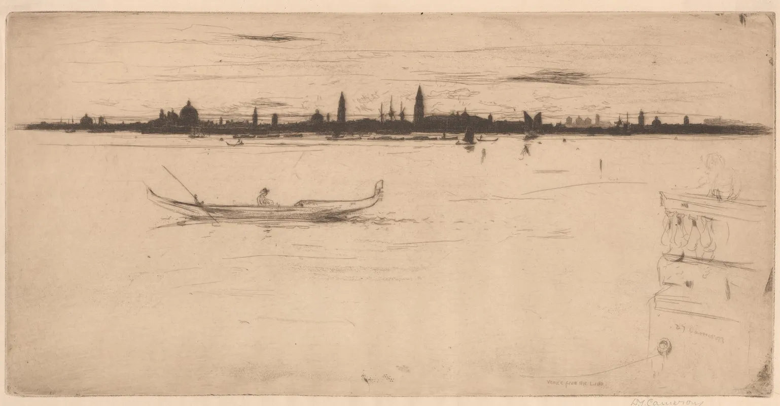 Venice From The Lido