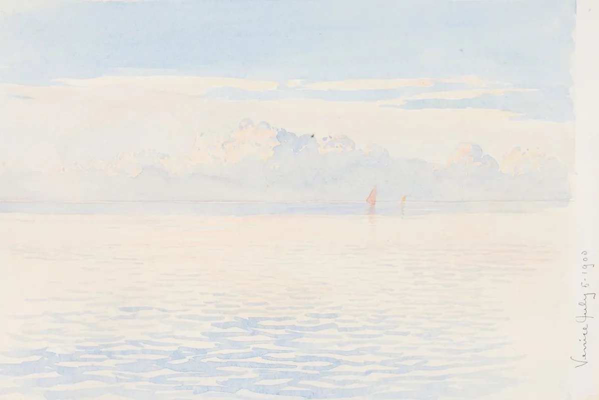 Venice Ii by George Elbert Burr - Canvas Print