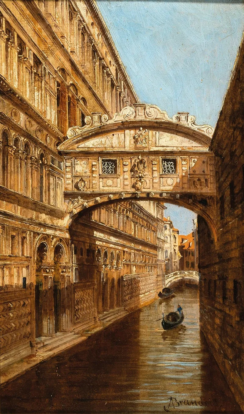 Venice Le Ponte Dei Sospiri Venezia