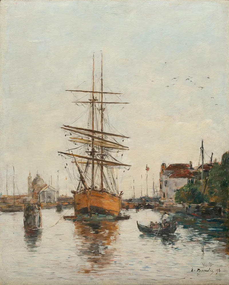 Venise Le Quai De La Giudecca