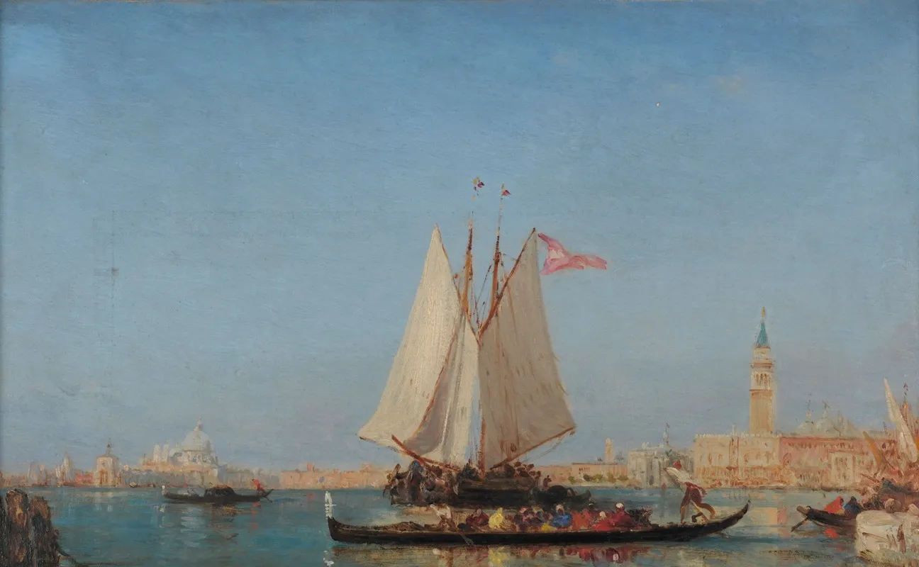 Venise Lentree Du Grand Canal