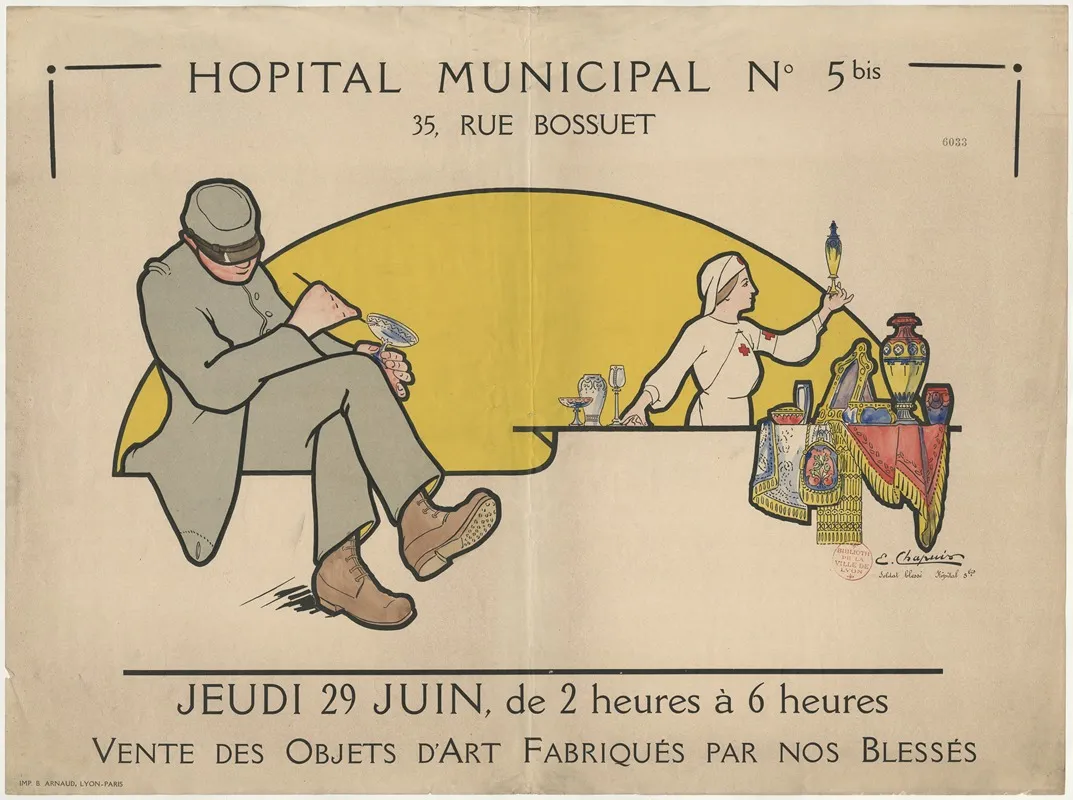 Vente Des Objets Darts Fabriques Par Nos Blesses