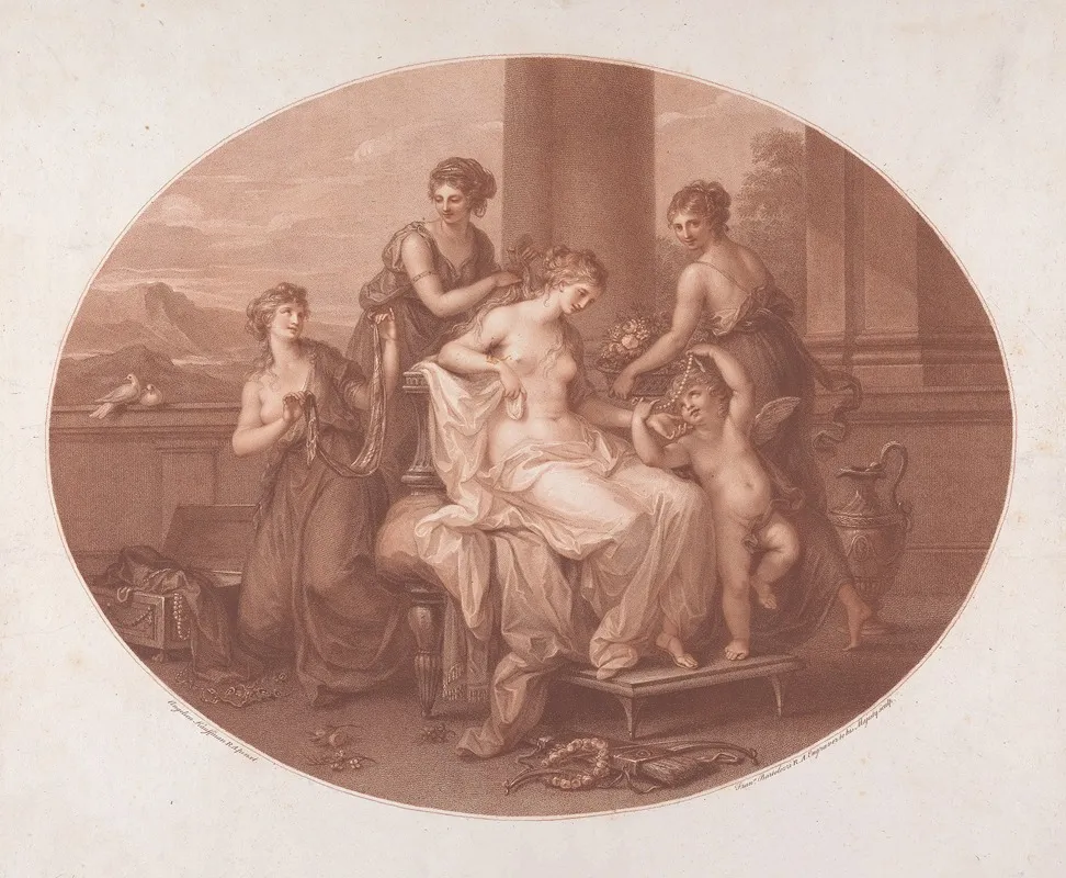 Venus Attired By The Graces