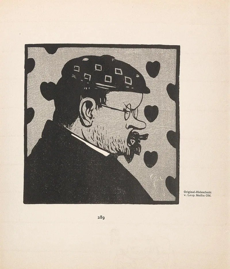 Ver Sacrum 1903 S 289 by Leopold Stolba - Canvas Print
