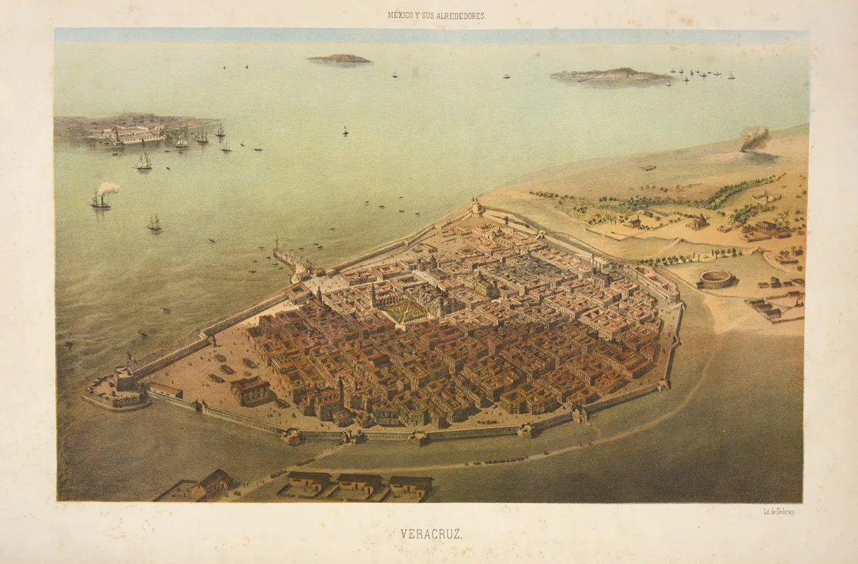 Veracruz by C. Castro - Canvas Print