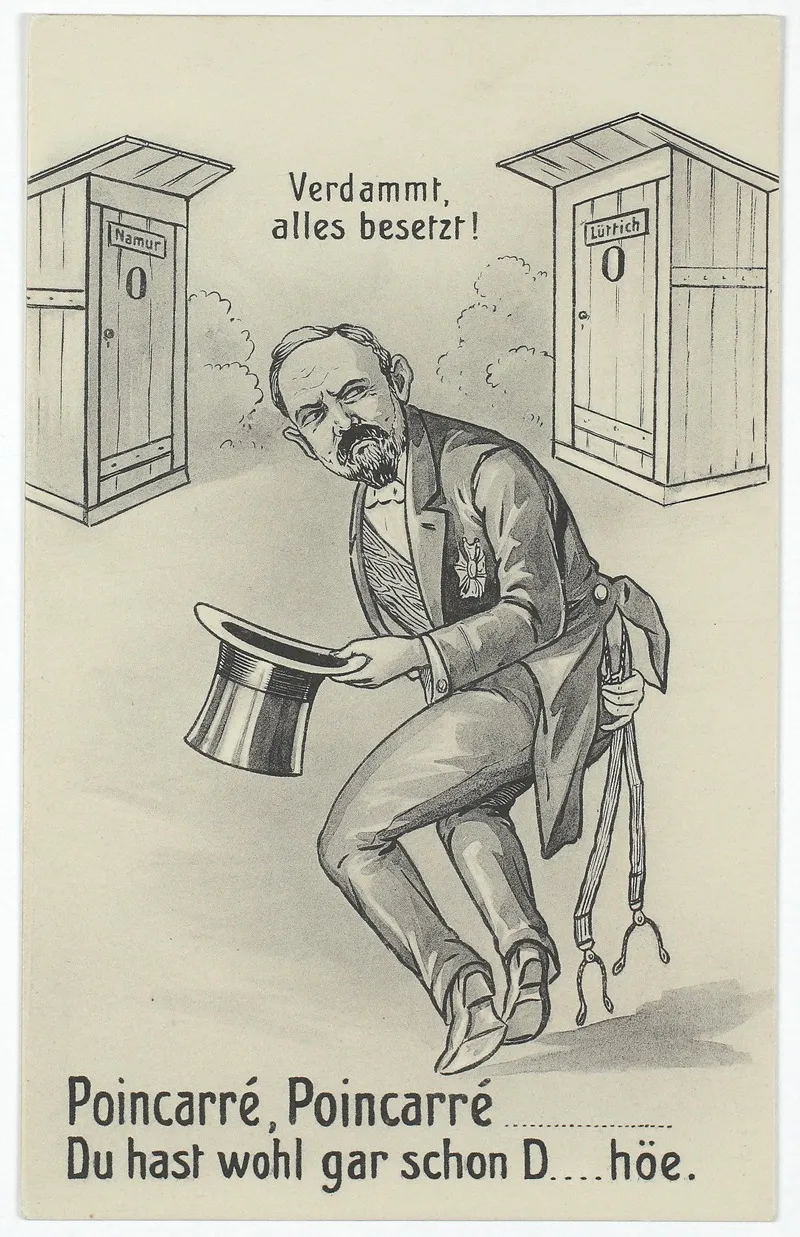 Verammt Alles Besetzt Poincarre Poincarre Du Hast Wohl Gar Schon D Hoe