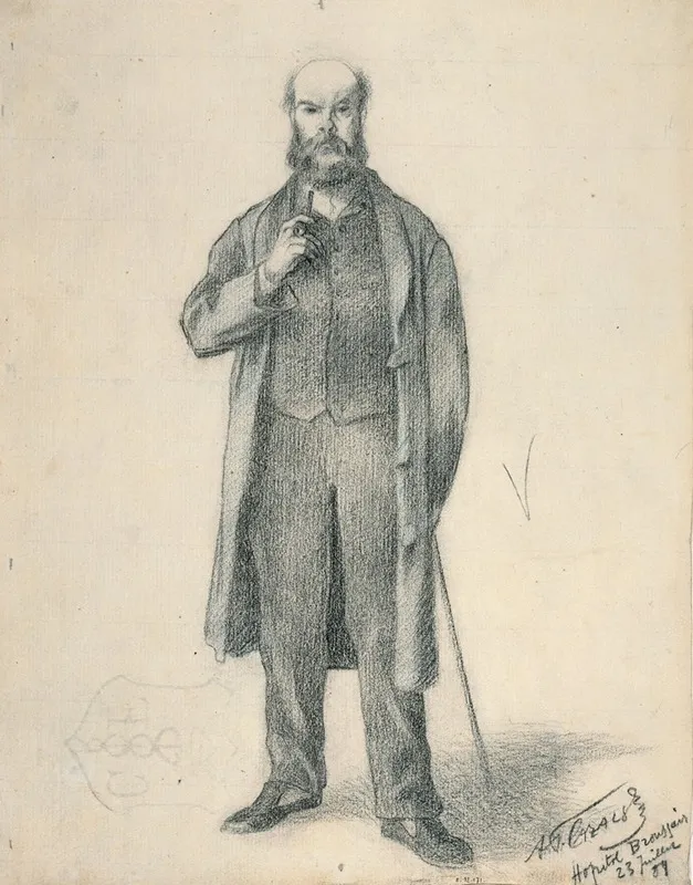 Verlaine Paul Marie 1844 1896 A Lhopital Broussais