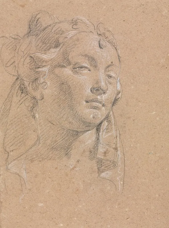 Verona Sketchbook Head Of A Woman Page 58