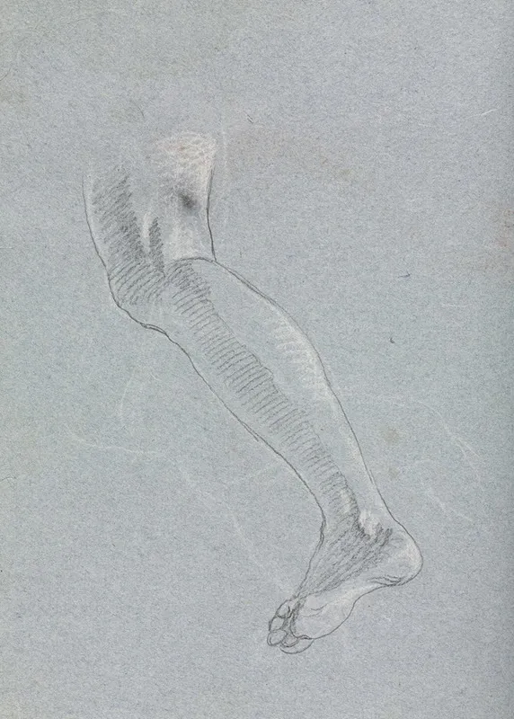 Verona Sketchbook Left Leg Page 28