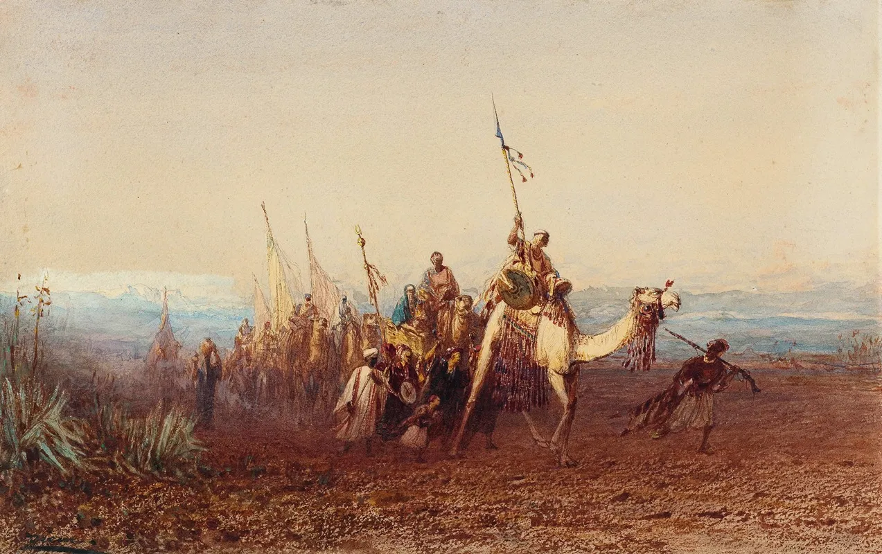 Vers Le Caire La Caravane