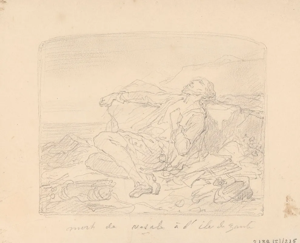 Vesalius Dying On The Isle Of Zante