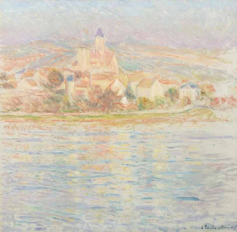 Vetheuil 4 by Claude Monet - Canvas Print