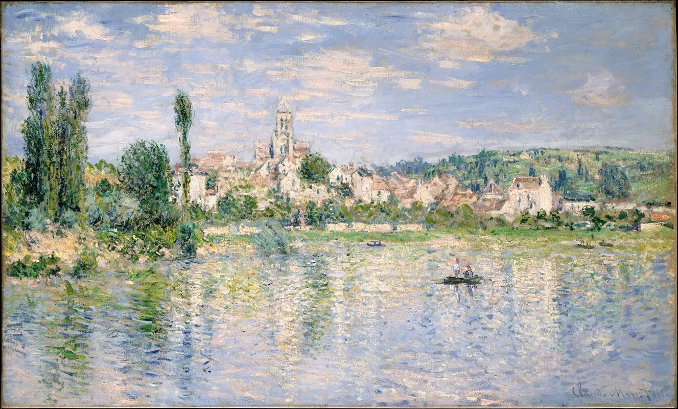 Vetheuil In Summer by Claude Monet - Canvas Print
