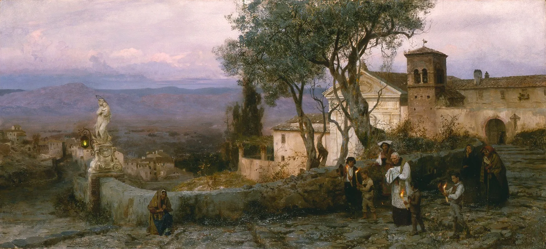 Viaticum by Henryk Siemiradzki - Canvas Print