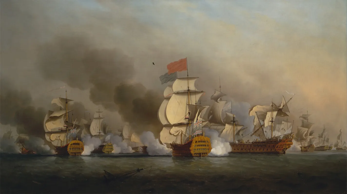 Vice Admiral Sir George Ansons Victory Off Cape Finisterre