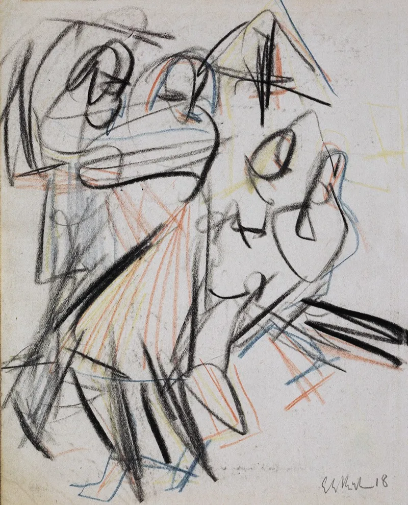 Vier Tanzende Bauern