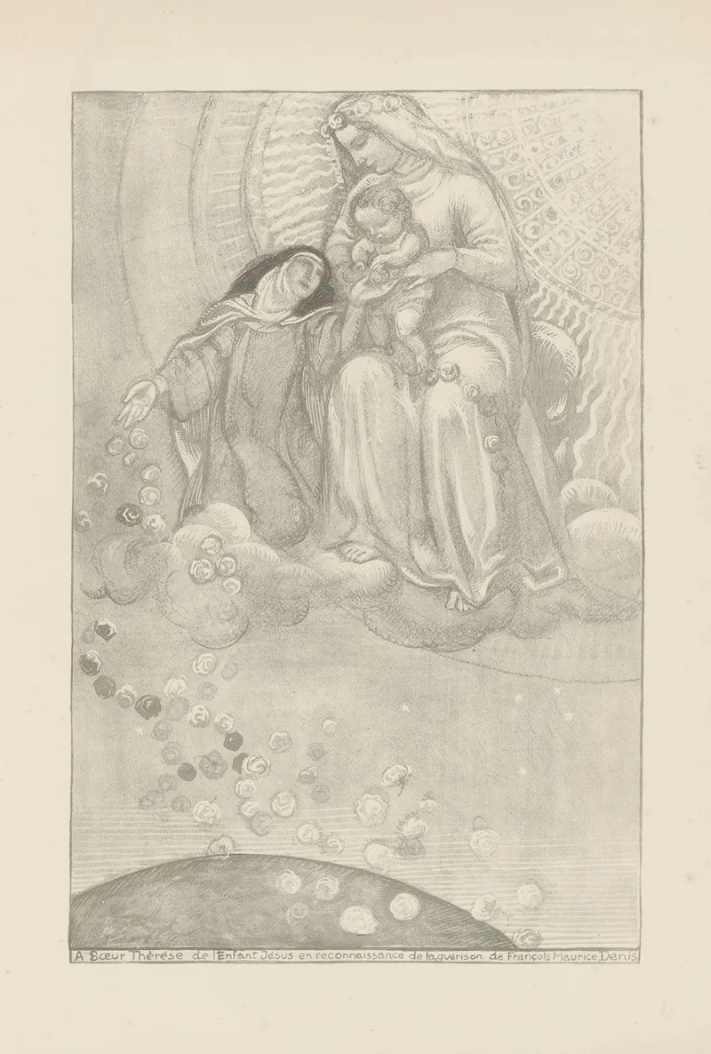 Vierge A Lenfant Et Sainte Therese 2