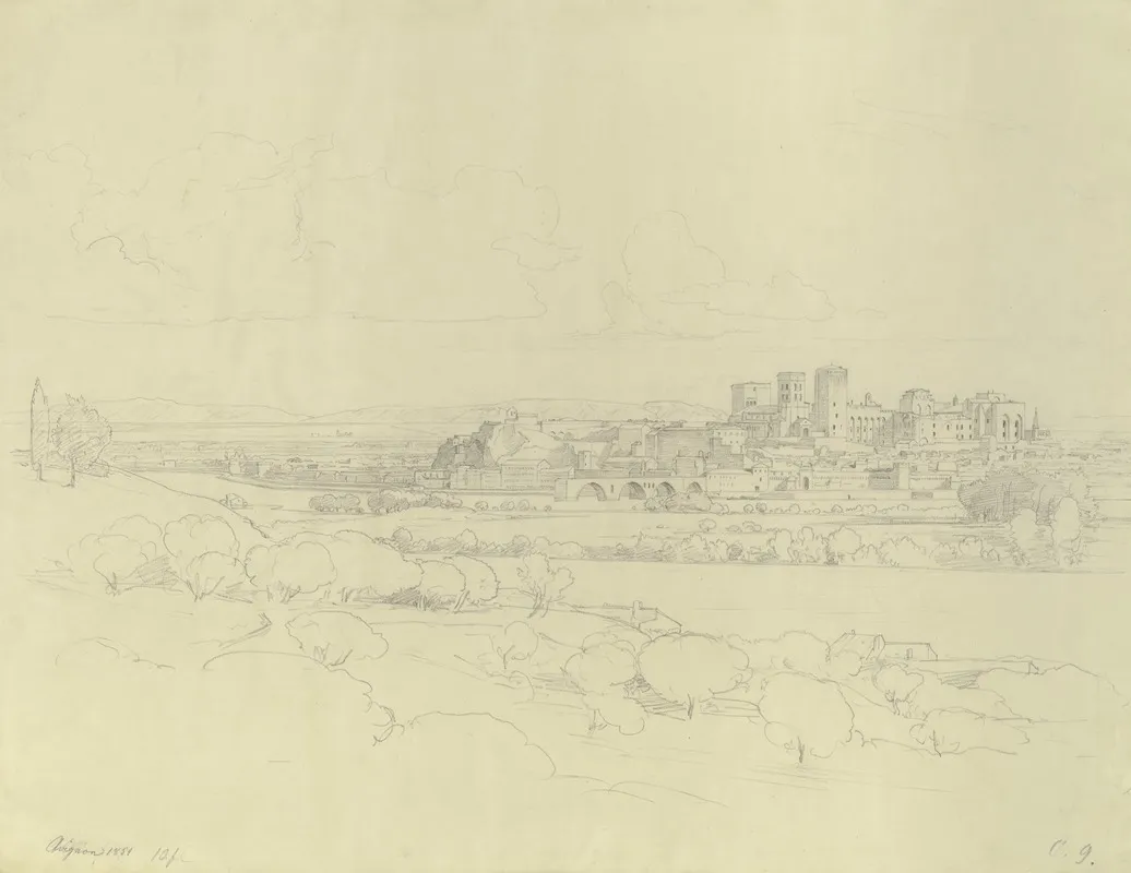 View From Avignon