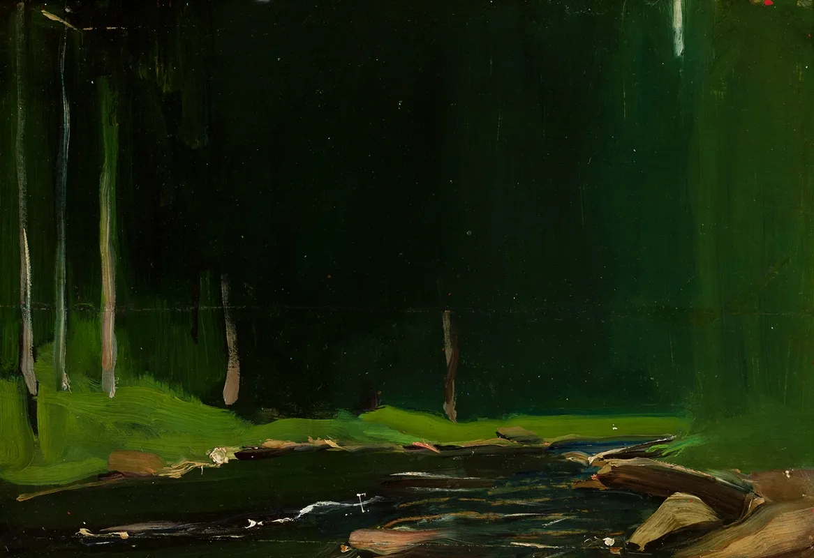 View From Istebna I Forest by Konrad Krzyżanowski - Canvas Print