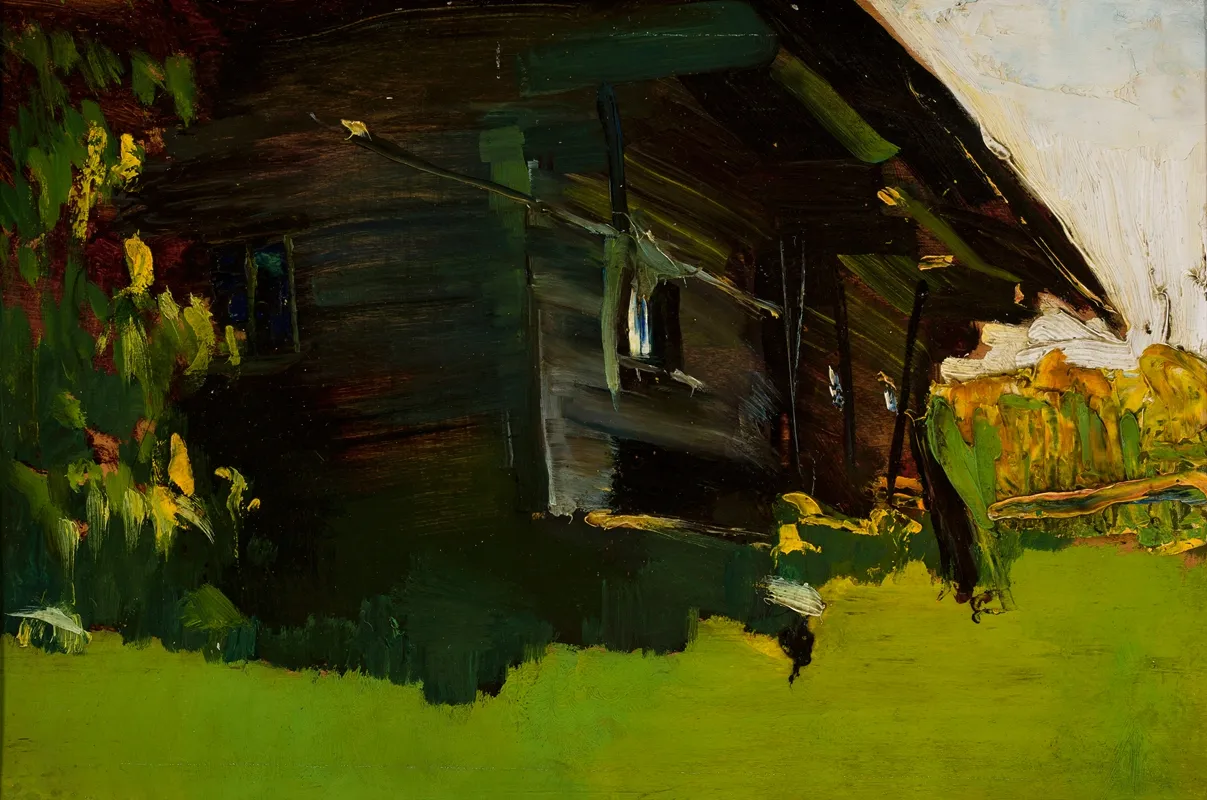 View From Istebna Ii Cottage by Konrad Krzyżanowski - Canvas Print