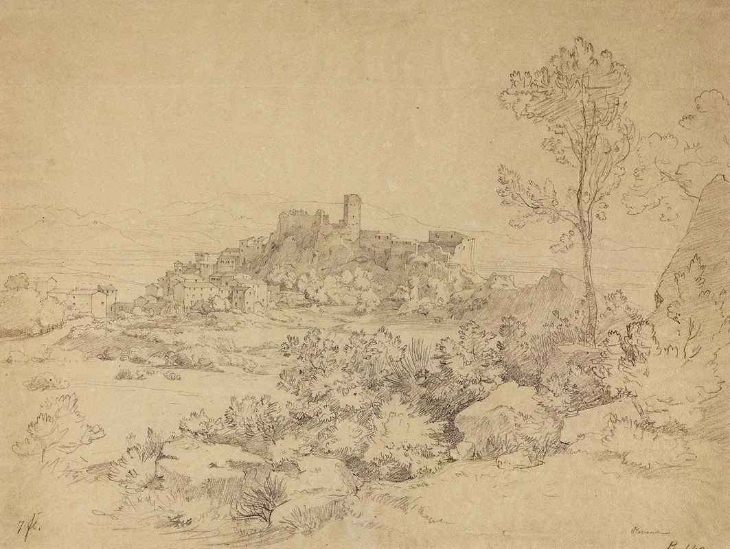 View From Olevano