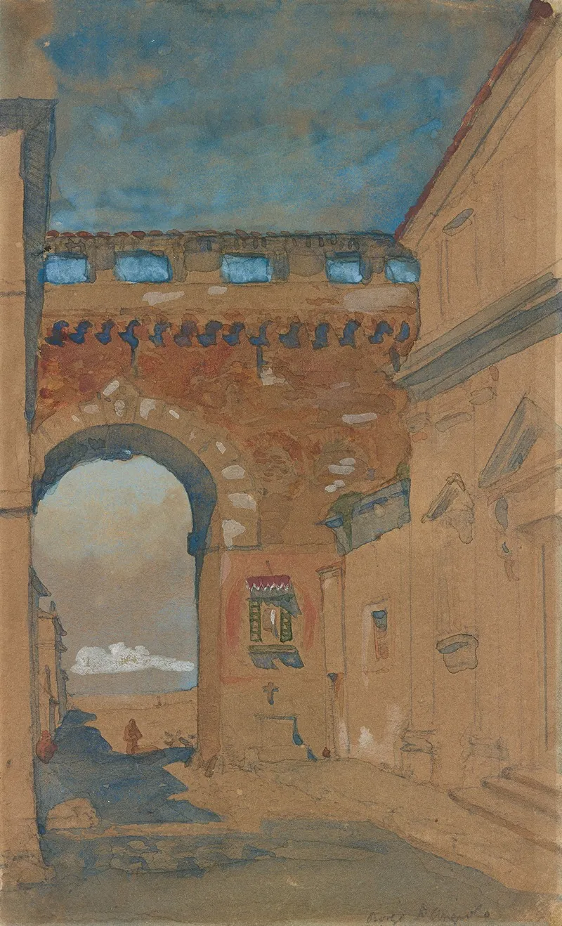 View From The Borgo Santangelo