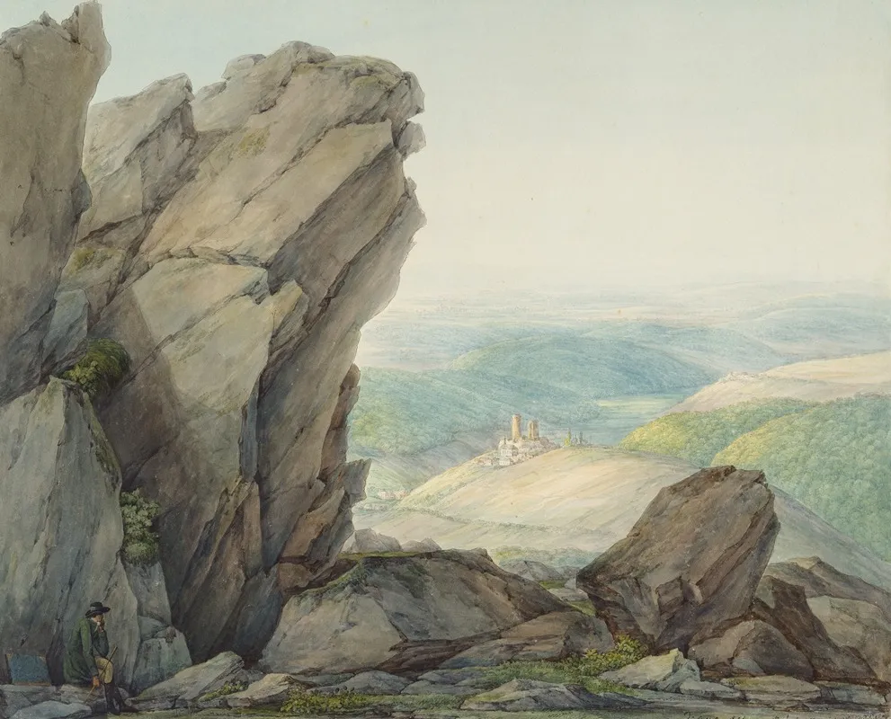 View From The Feldberg Taunus To Reifenberg