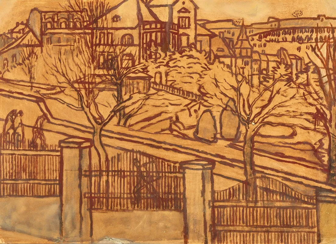 View From The Studio Gellert Hill