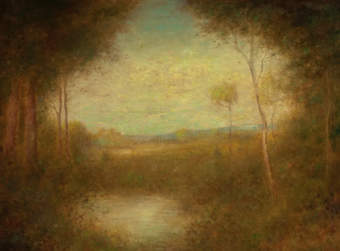 View From The Woods by Alexander Helwig Wyant - Canvas Print