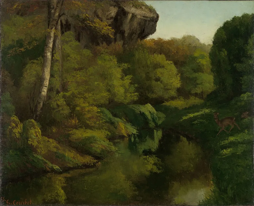 View In The Forest Of Fontainebleau