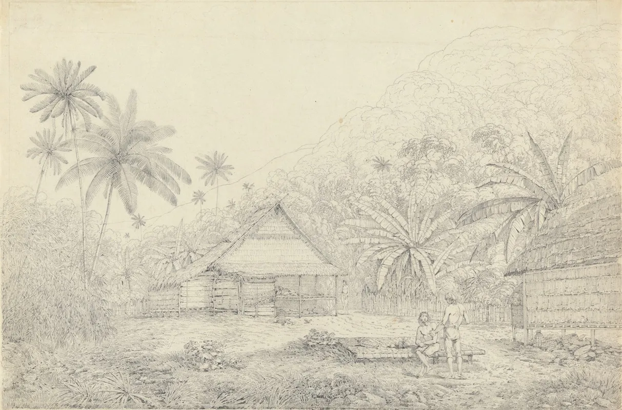 View In The Island Of Cracatoa
