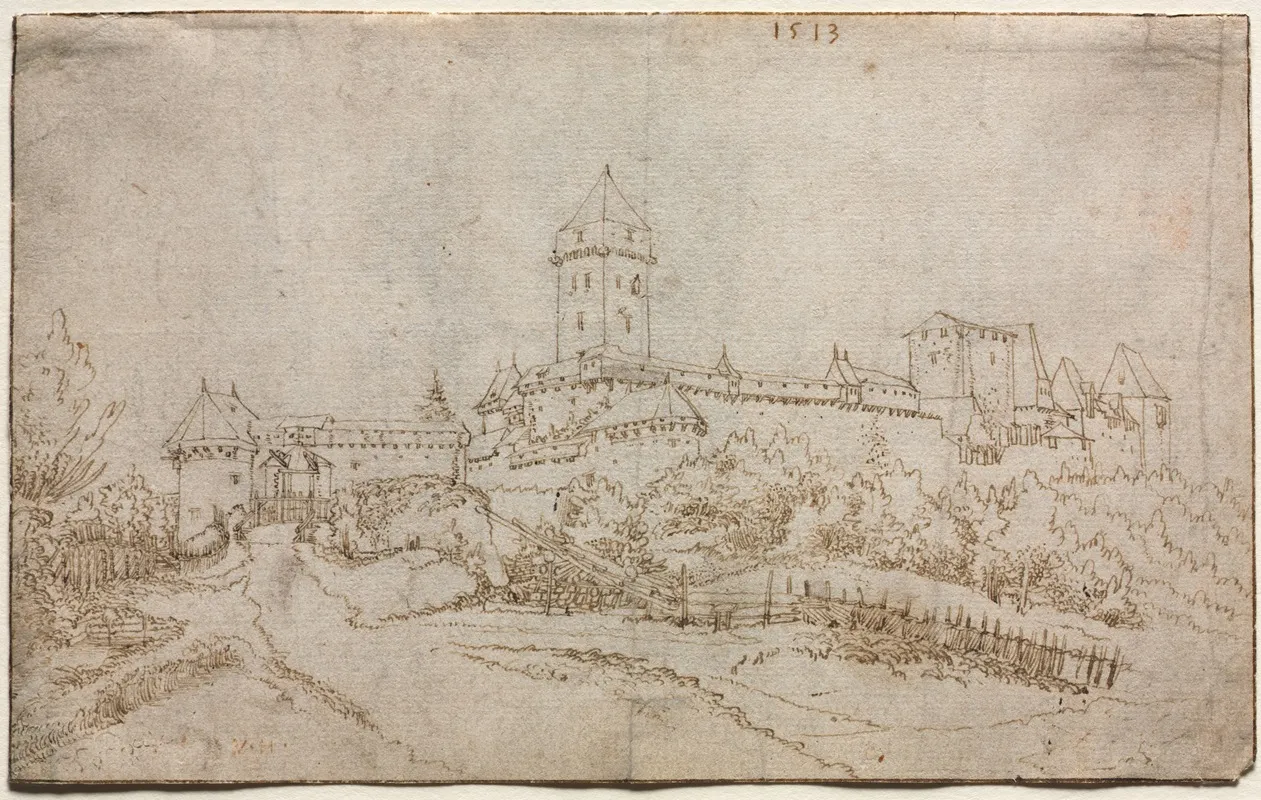 View Of A Castle