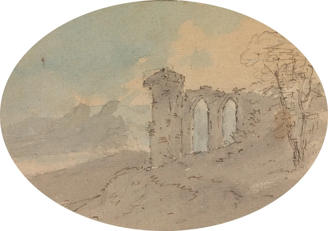 View Of Castle Ruin