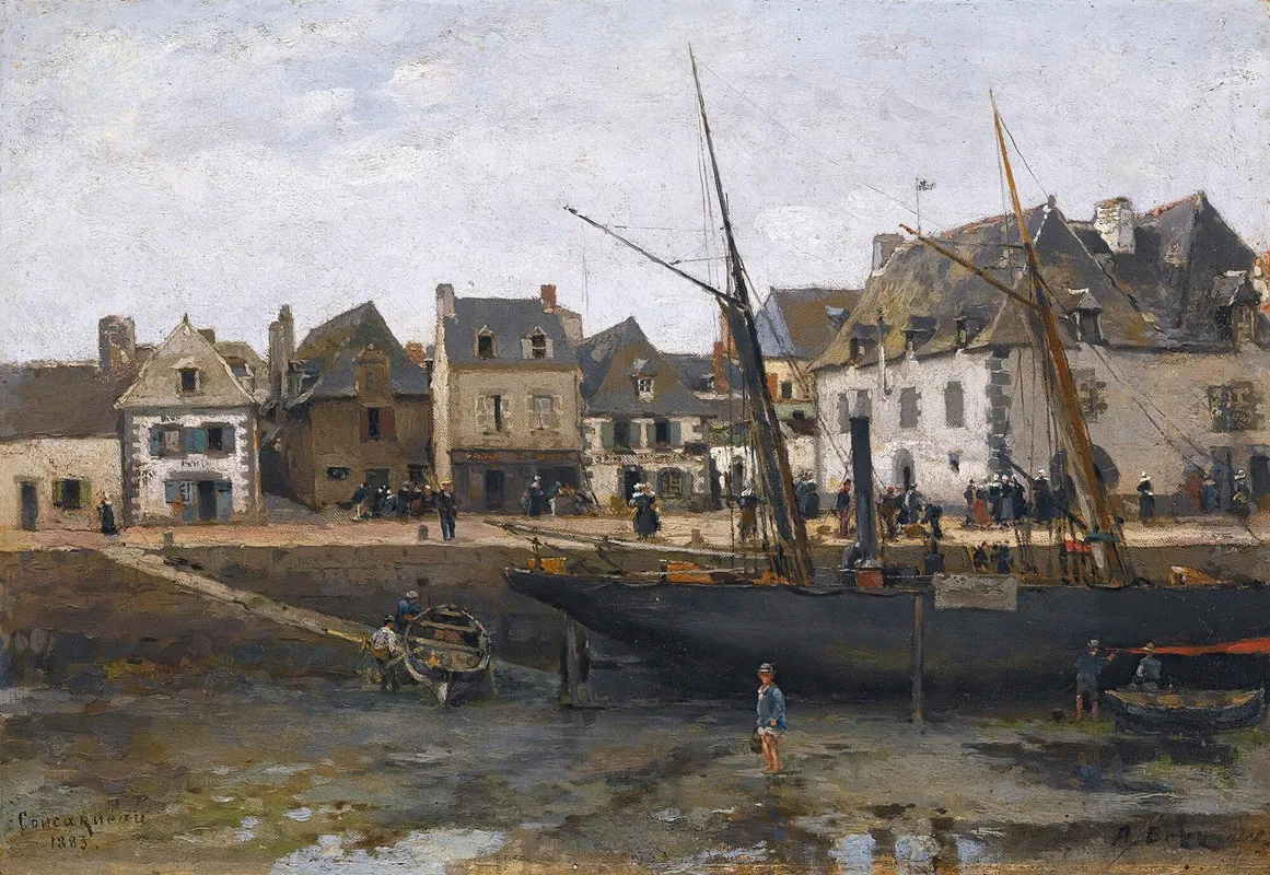 View Of Concarneau