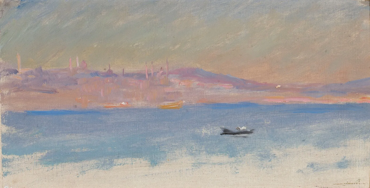 View Of Constantinople From The Journey To Constantinople 4