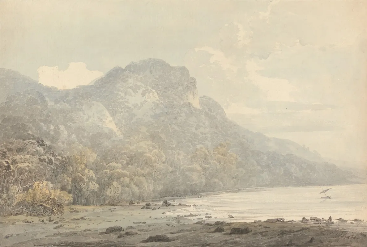 View Of Cracatoa China Seas