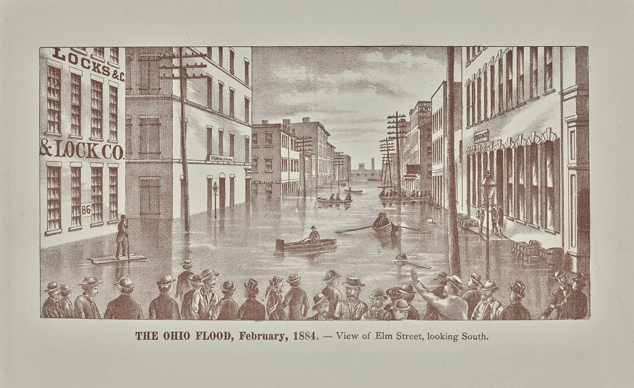 View Of Elm Street Looking South