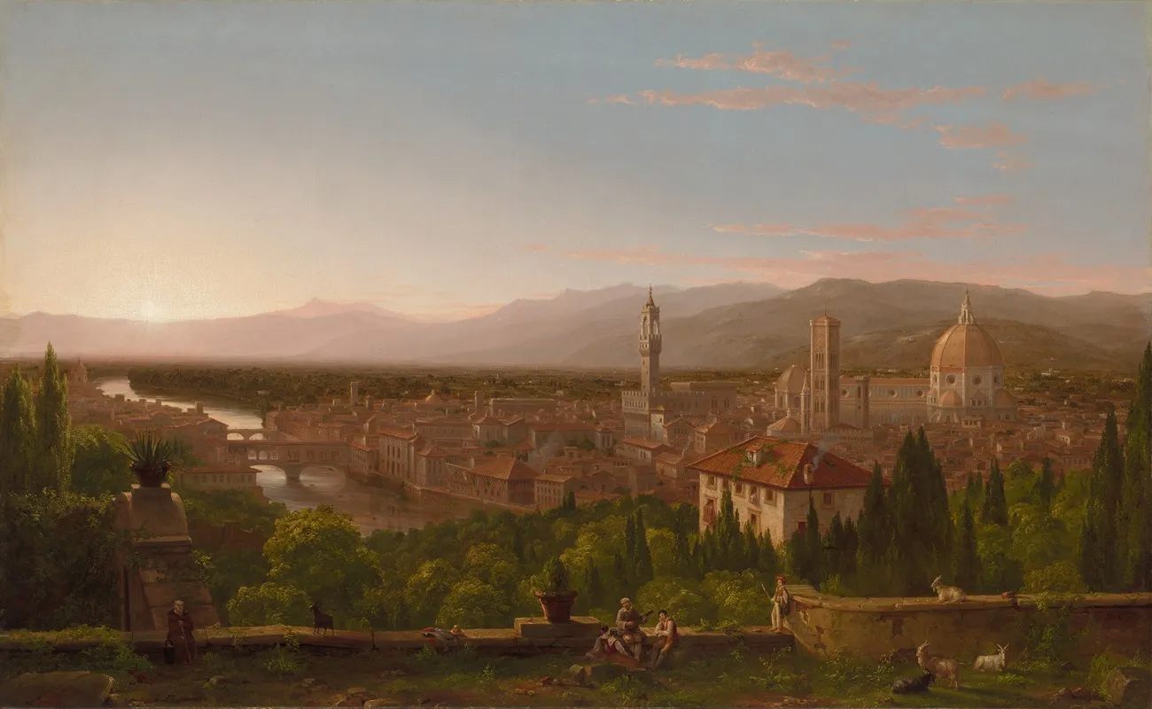 View Of Florence 5