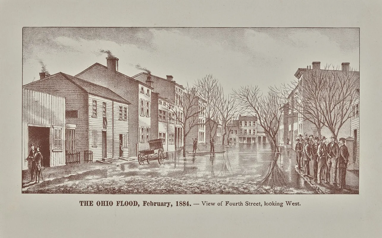 View Of Fourth Street Looking West