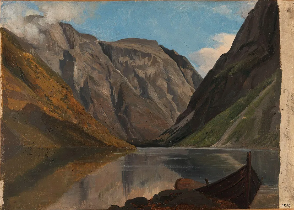 View Of Gudvangen