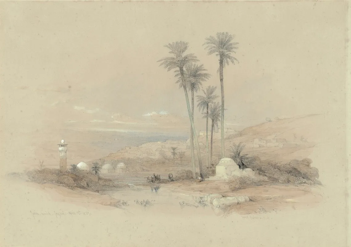 View Of Jenin Ancient Jezreel